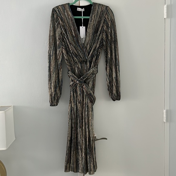 REBECCA VALLENCE Bellagio Midi Dress NWT sz.8 - Picture 6 of 10